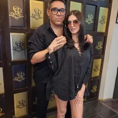 Look who's back for a quick hair fix. We always love having the wonderful Tara Sutaria at the salon.