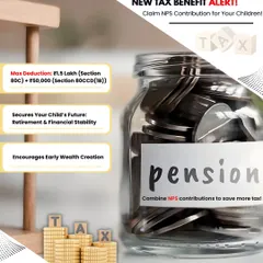 A smart way to save tax is by claiming NPS contributions made for your children. This can help you secure their financial future while giving you an additional deduction of up to ₹50,000 under Section 80CCD(1B).
