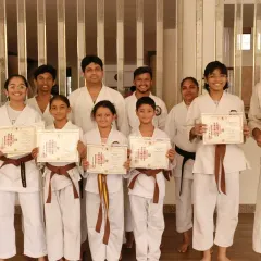 A proud moment for these brown and black belt students at our Virar branch. Reaching these advanced levels requires years of dedication, discipline, and a true warrior spirit.