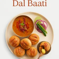Our signature Dal Baati is a winter favourite and a true taste of Rajasthan. We bake the baatis until they are perfectly golden and serve them with a rich, slow-cooked dal and a generous helping of ghee.