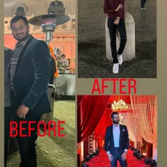 A 21kg natural fat loss in 3 months. This client's journey from flab to fab shows the power of consistent workouts and a focused mindset.