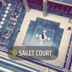 An overhead view of the Saket Court complex, one of the many courts in Delhi where I represent my clients.