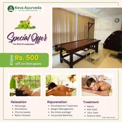 To celebrate the opening of our new JP Nagar branch, we are offering a special discount on therapies for our first 10 customers. Experience relaxation, rejuvenation, and treatment with this introductory offer.