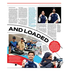 Another look at our feature in Mid-Day, titled "And Loaded," showcasing our shooters and the passion behind our range.