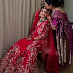 Being a father myself, these moments touch my heart. It is more than just makeup; it is about being part of the beautiful, emotional journey of a bride and her family on the most special day.