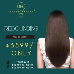 If you're looking for a long-lasting straight style, hair rebounding is an excellent choice. I can give you that pin-straight look you've always wanted, making your hair easy to care for.