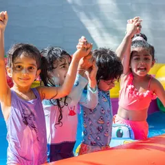 Friends who splash together, stay together! The joy and laughter are non-stop at our pool parties. It's the perfect way for kids to celebrate and make lasting memories.