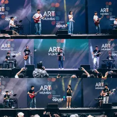 From practice rooms to big stages like Art Mumbai, our student bands get real-world performance experience. We coach them on everything from musical collaboration to stage presence.