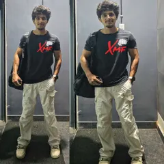 Sporting the new XMF T-shirt. Our brand represents strength, community, and the relentless pursuit of excellence in martial arts and fitness.