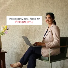 This is me, Aditi, your personal stylist. My own journey to finding my personal style taught me so much, and now I'm passionate about helping you find yours.