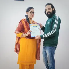 Congratulations to this new yoga teacher on her certification. My goal is to empower my students with the skills to teach with confidence and authenticity.