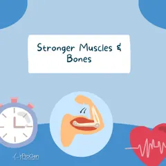 Exercise, especially strength training, helps build stronger muscles and bones. This is vital for a healthy metabolism and preventing injury.