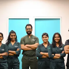 I am proud to stand with my incredible team. Each member brings unique skills and a shared dedication to our clients' well-being, making Arch a center of excellence in physiotherapy and rehabilitation.