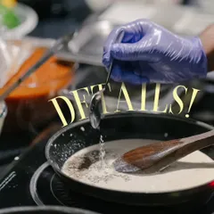 Crafted with care, served with pride. Our chefs are meticulous about every detail.