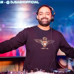 A smile on my face and hands on the deck. This is my happy place, mixing tracks and getting ready to drop the next big hit for the party people of Bangalore.