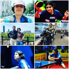 A collage of memories to wish my daughter Swastika a happy birthday. From her early days in the sport to competing on the world stage, it has been an incredible journey as a father and a coach.