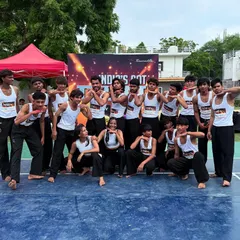 The full 3D Step Up Squad, ready to take on the India's Got Talent stage. This is the result of months of practice, dedication, and teamwork.