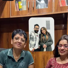 Here with a young couple in my office. I provide legal consultation for various family-related matters, helping them understand their rights and navigate their future, whether together or apart.
