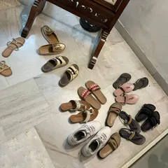 Shoes left at the door. This simple image captures the essence of our shala: a space where you can shed the outside world and step into a place of presence and peace.