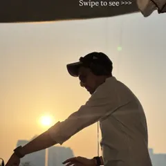 Mixing tracks as the sun sets during a beautiful outdoor event. Sundowner sets are all about building a vibe that transitions perfectly from day to night.