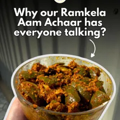 Why does everyone love our Ramkela Aam Achaar? Our customers say it reminds them of childhood summers and food made with love.