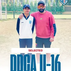 Seeing my players succeed is my biggest reward. A huge congratulations to Saiansh Vora for his selection into the DDCA U-16 team for the Vijay Merchant Trophy. His hard work has truly paid off.