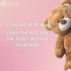Calling all men: leave the fuzz for the teddy bear, not your skin. My laser hair reduction services for men include beard shaping, ear lobes, chest, and more for a clean, sharp look.