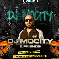 The poster for my 'DJ MoCity & Friends' set at Simba Uproar festival. I often curate my own stage or segment, bringing other artists into the spotlight.