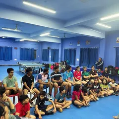 Our players listen intently during a sports psychology talk. Learning to manage pressure and maintain focus is a skill we actively cultivate in all our athletes.