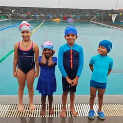 It's raining, it's cold, I'm tired. These are excuses you won't hear from my youngest swimmers. These 5 to 7 year olds show up with smiles, proving that sports build resilience at any age.