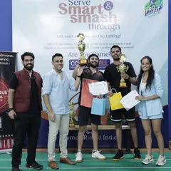 The winning team proudly displays their trophies and certificates. I make sure the prize distribution ceremony is a highlight, creating lasting memories and giving teams a tangible reminder of their success on the court.