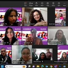 A gallery view of the participants from my Pan-India virtual session with Conneqt - Quess Corp. The engagement and positive energy, even through a screen, were incredible and made for a highly effective workshop.