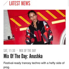 My mix being featured as 'Mix of the Day' on Resident Advisor. A huge nod from one of the most respected platforms in electronic music.