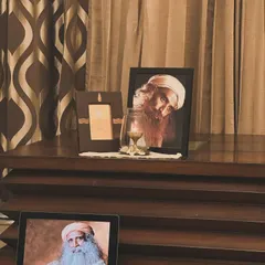 My personal space for sadhana, where the teachings of Sadhguru guide my practice. This reverence is the foundation of everything I share at Astita Yogmandir.
