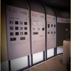 In our experience center, you can explore a wide range of products from leading brands like GM. This display showcases various series of premium switches, allowing you to find the perfect style for your project.