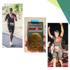 Alok celebrating his finish at the full Ironman in Kazakhstan. His journey proves that with a smart plan and consistent work, you can achieve incredible endurance goals.