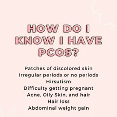 Do you experience symptoms like irregular periods, abdominal weight gain, or acne? These could be signs of PCOS. I specialize in creating nutrition plans that help manage these symptoms by addressing the root hormonal imbalances.