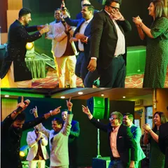Getting the leadership team and employees to dance and celebrate together at the Quess Corp annual day.