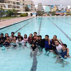 Swimming is better with friends! We love hosting groups and seeing our community come together. Grab your crew and make a splash at one of our pools for a fun and healthy group activity.