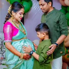A baby shower is a celebration of the whole family. We love capturing these connections, like an older brother gently greeting his future sibling. It’s these unscripted, heartfelt interactions that make event photography so special.