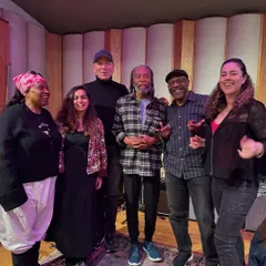 With my musical family from MOTION and the incredible Bobby McFerrin. Being in a room with these vocal giants is a lesson in itself, a reminder of the power of listening and sharing.