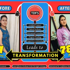 Shefali's journey is truly inspiring. She lost an incredible 12 kg in just 40 days by staying dedicated to our varied workout programs. We are so proud to have been a part of her success.