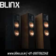 Klipsch floorstanding speakers are a cornerstone of many of our high performance audio setups. Available in different finishes, they deliver soaring highs and deep lows while complementing the aesthetic of your room.