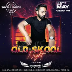 This poster for an 'Old Skool Night' at The Social House promises a night of top-notch melodious tunes from back in the day.