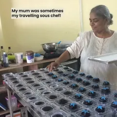 A throwback to 2016 when my mum was sometimes my travelling sous chef. It's always been a family affair.