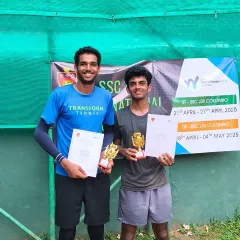 A great week for our players at the ITF J30 Colombo. Lethaeesh Kombila finished as the doubles runner-up, showcasing his skill and teamwork on an international stage.