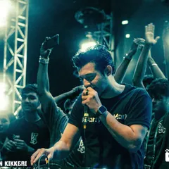 The energy at a college fest is unreal. This was at PES University, where I had the entire student body singing and dancing along.