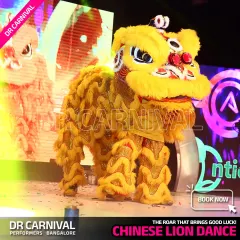 Invite luck, energy, and a spectacular performance to your event with our traditional Chinese Lion Dance. Our vibrant, authentic costumes and skilled performers create a powerful and culturally rich experience for weddings, corporate events, and festivals.