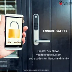 Granting access to family and friends is simple and secure. The app allows you to create and share custom, temporary entry codes, giving you full control over who enters your home and when.