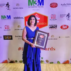 Another memorable moment, being recognized at an awards event for Gurgaon's Top 5 Bakers. I am grateful for every opportunity to share my passion for baking with the community.
